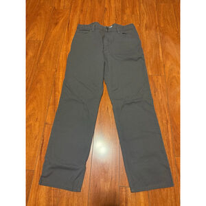Men's Carhartt Gray Relaxed Fit Canvas 5-Pocket Work Pants Waist 36